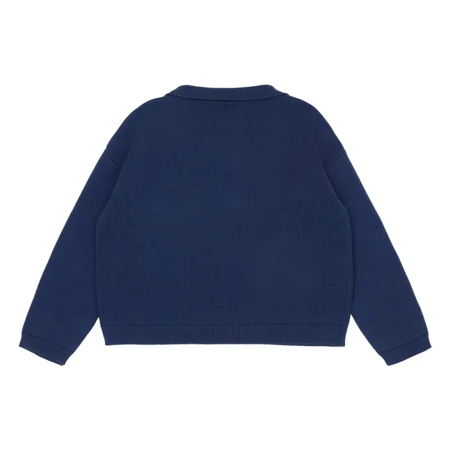 Polo de lana | Azul Marino