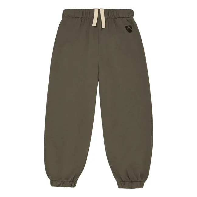 Jogger Balloon Logo Organic Cotton | Brown