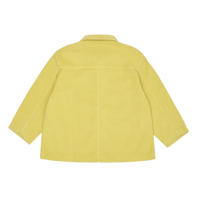 Surchemise Velours Côtelé Coton Bio | Jaune