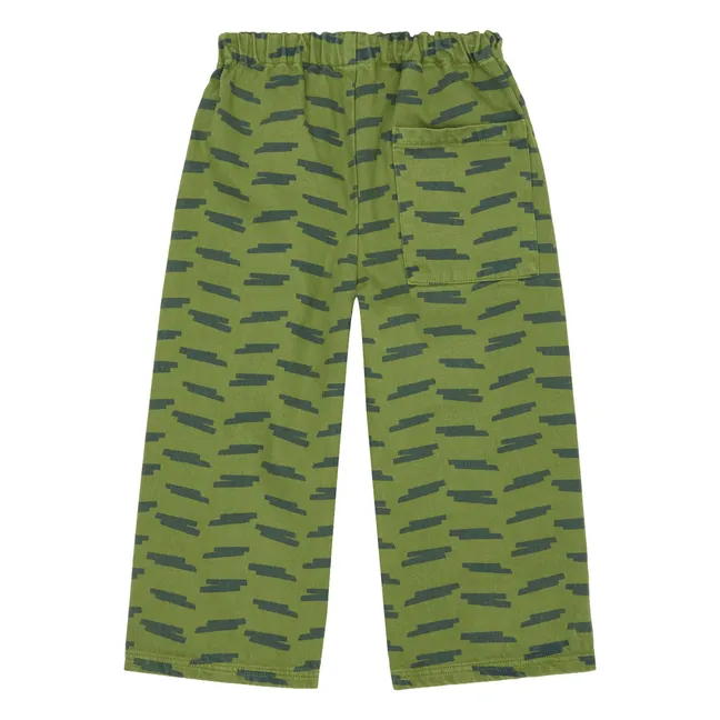 Relaxed Hose Bio-Baumwolle | Grün