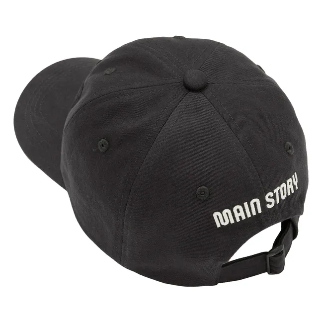 Mütze aus Bio-Baumwolle | Schwarz