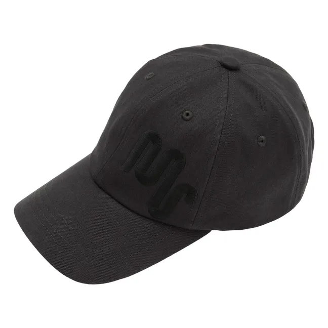 Mütze aus Bio-Baumwolle | Schwarz