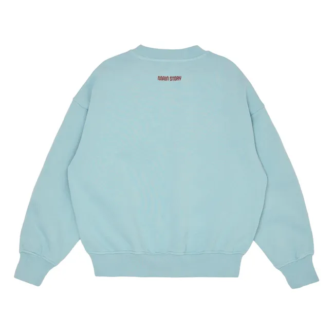 Bubble Sweat Algodón orgánico | Azul Claro