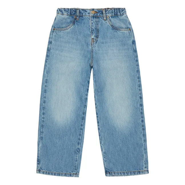 Loose Jeans aus Bio-Baumwolle | Denim