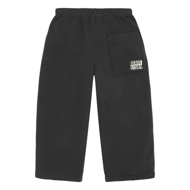Lounge Jogger Algodón orgánico | Negro