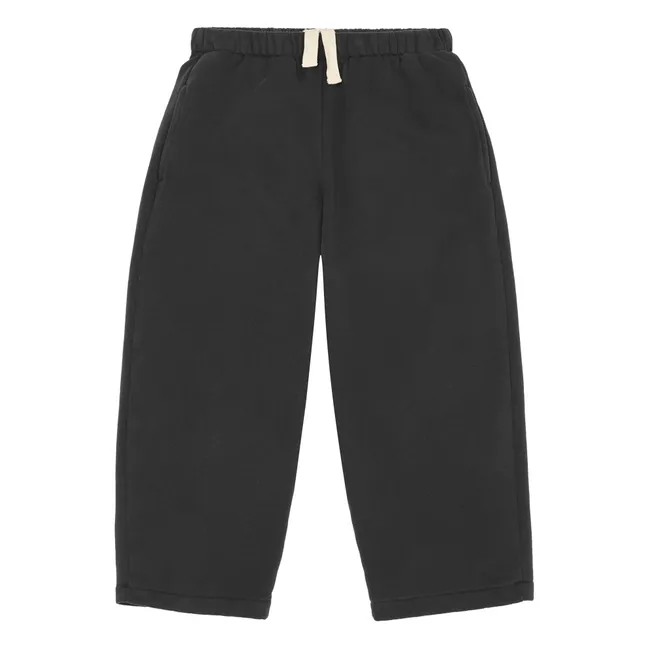 Lounge Jogger Algodón orgánico | Negro