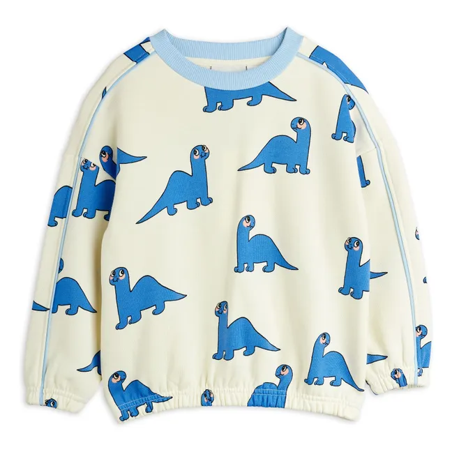 Sweat Dinos Coton Bio | Ecru