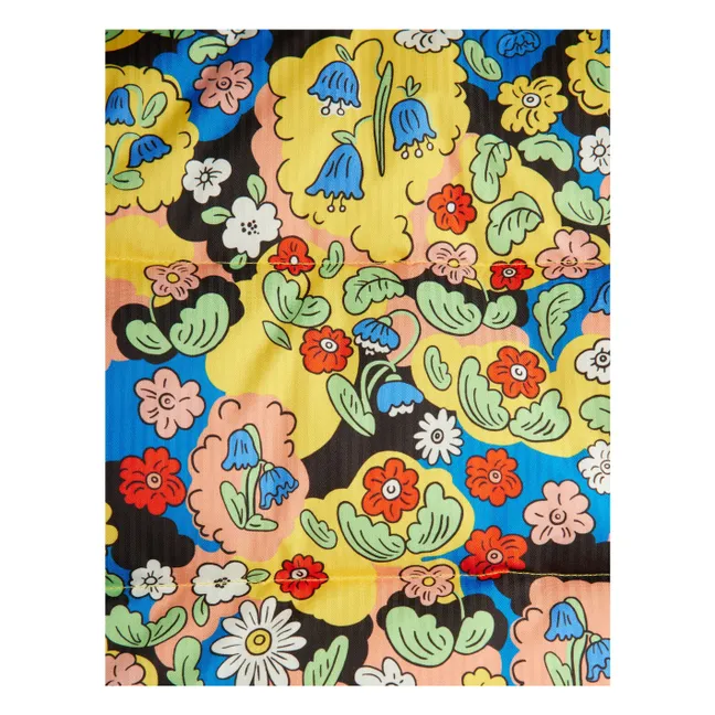 Doudoune Fleurie | Jaune