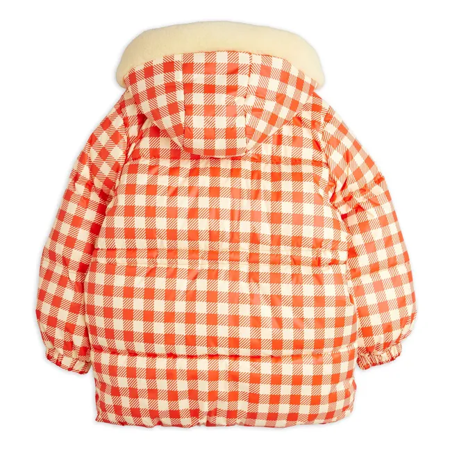 Chaqueta de plumón Ritzratz Gingham | Rojo