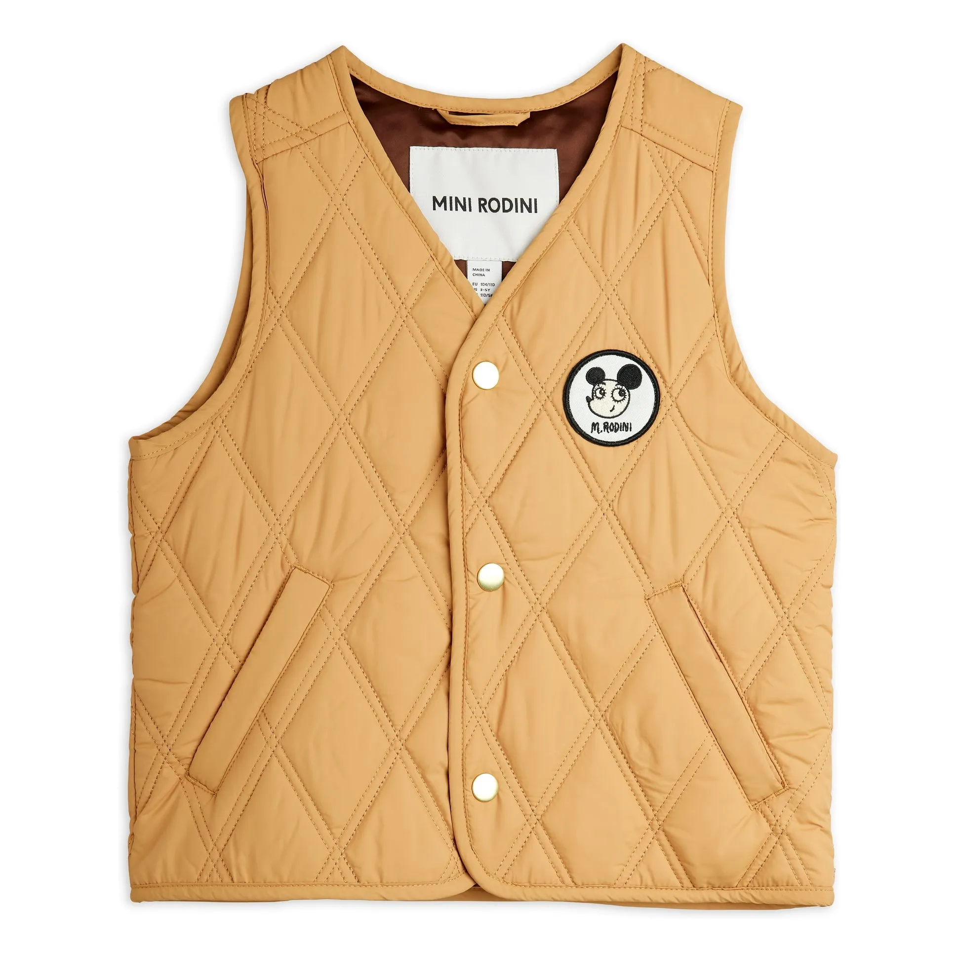 Mini Rodini Beige Ritzratz Vest