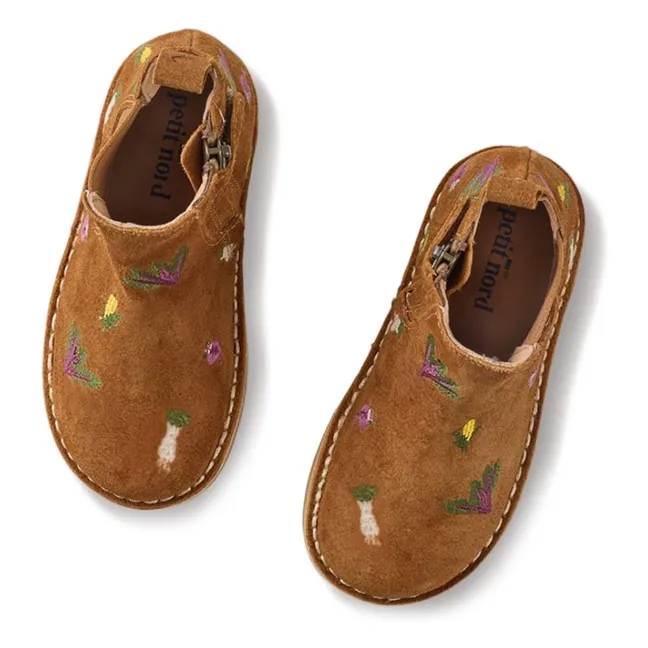 Stivali Chelsea del raccolto autunnale - Collezione Uniqua | Camel