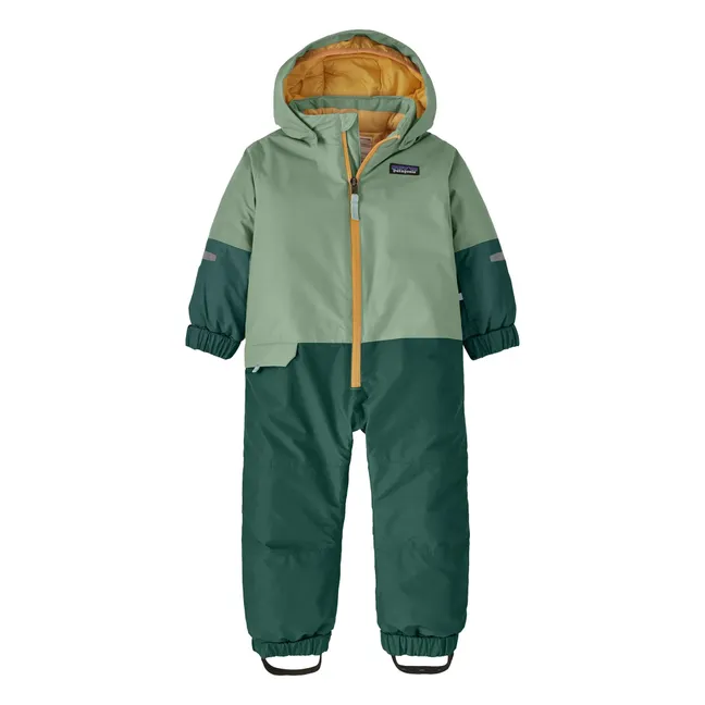 Traje de fibra reciclada Snow Pile | Verde