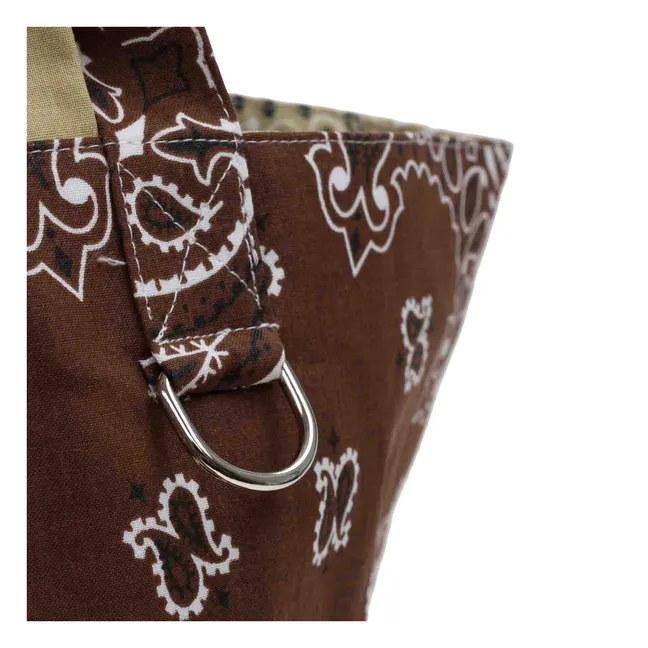 Borsa Maxi Basket | Marrone