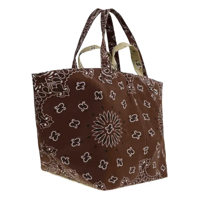 Borsa Maxi Basket | Marrone