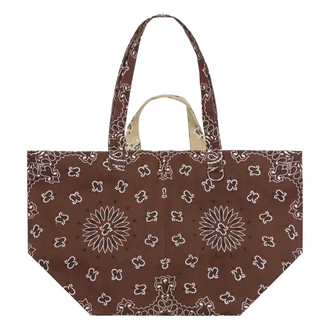 Borsa Maxi Basket | Marrone