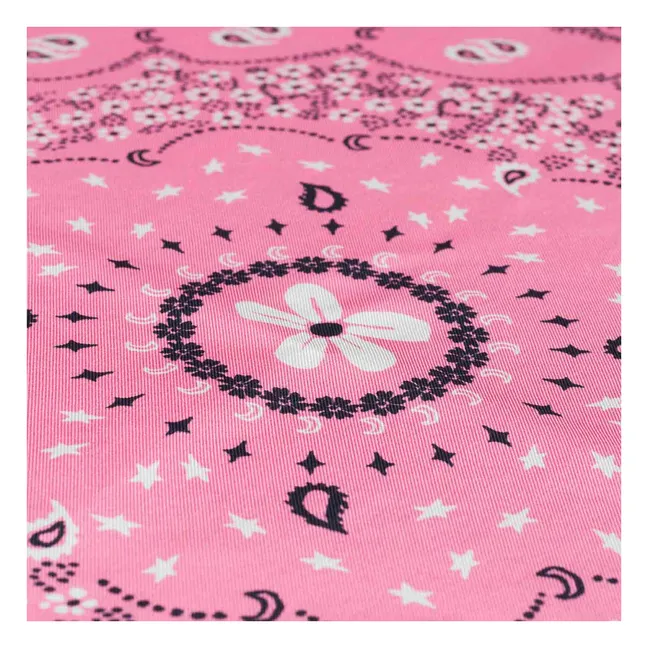 Kleines Seidenbandana | Rosa