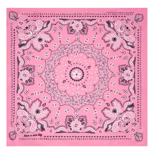 Petit Bandana Soie | Rose