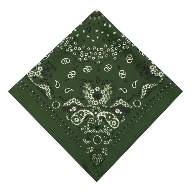 Bandana di seta piccola | Verde