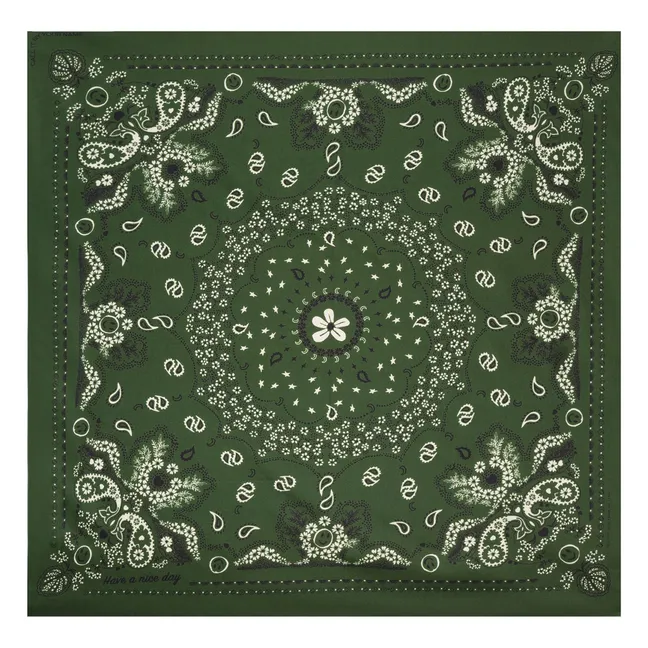 Bandana di seta piccola | Verde
