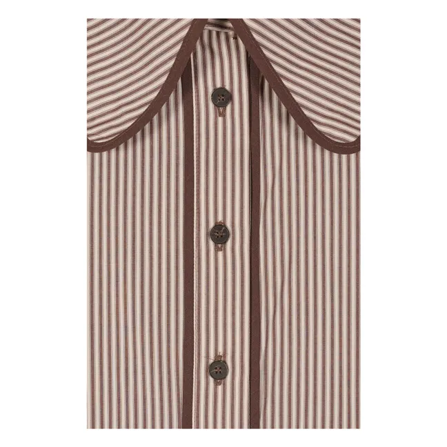 Chemise Ala Rayée | Marron