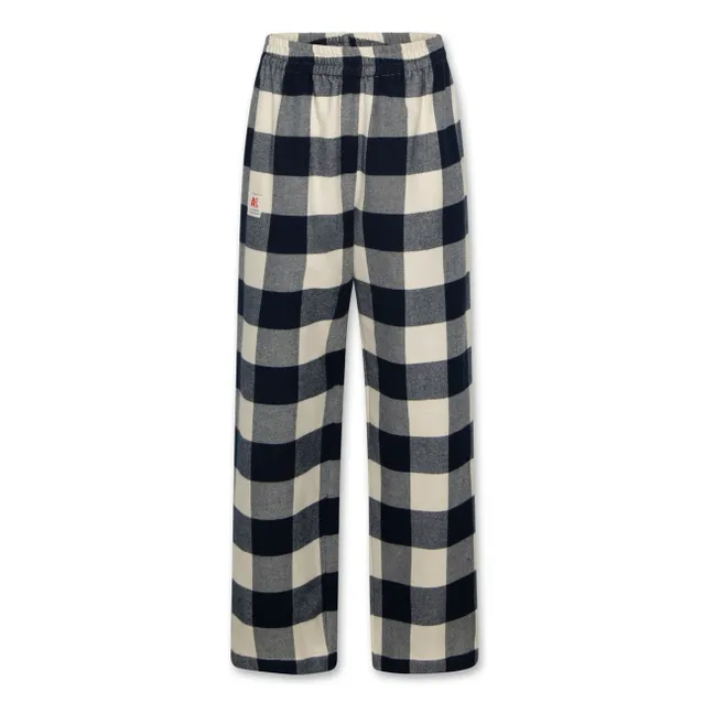 Pyjama-Hose Kariert | Navy