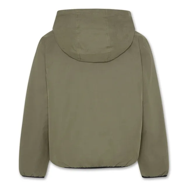 Chaqueta Gordon Sherpa Reversible | Verde oliva