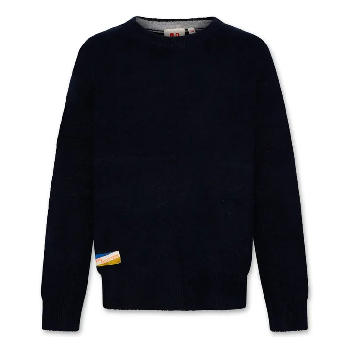 Pull Jeff Seoul | Bleu marine- Image produit n°0