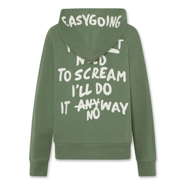 Sweat Eldo Easygoing Algodón orgánico | Verde