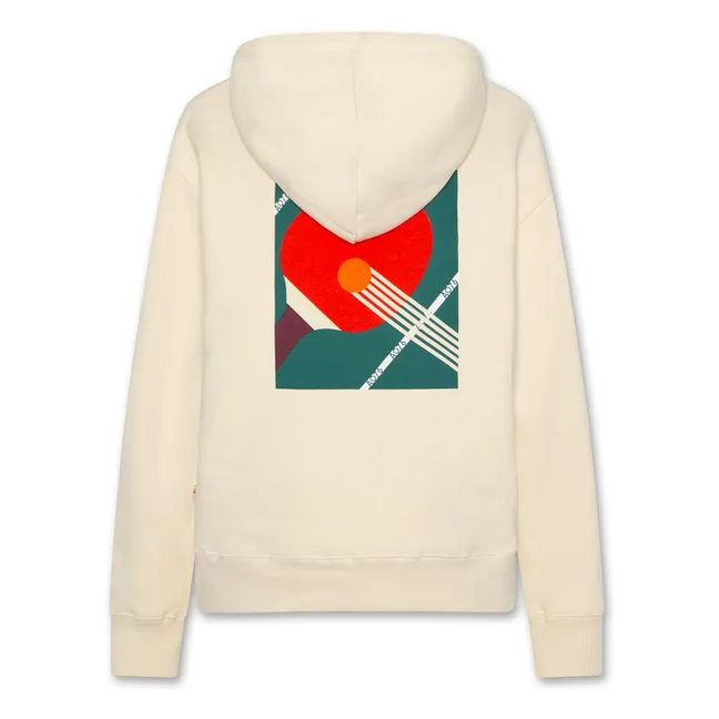 Sudadera Arthur Ping Pong de algodón orgánico | Beige