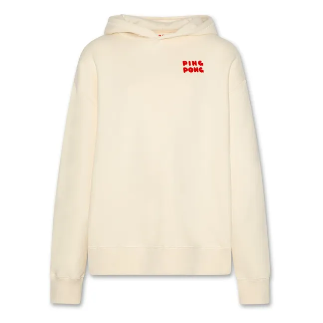 Sudadera Arthur Ping Pong de algodón orgánico | Beige