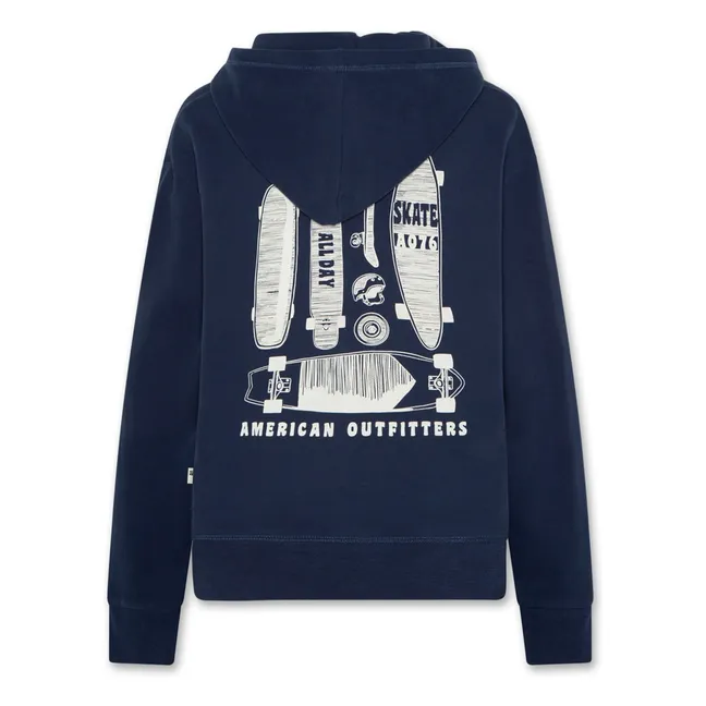 Sweat Arthur Skate Coton Bio | Bleu marine