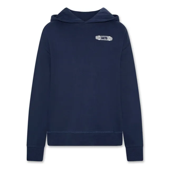 Sweat Arthur Skate Coton Bio | Bleu marine