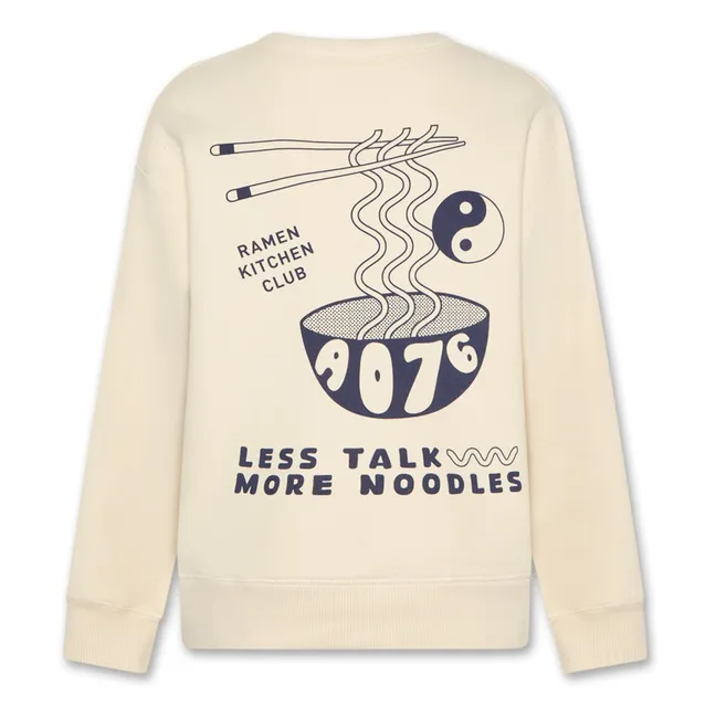 Sweat Oscar Ramen Coton Bio | Beige