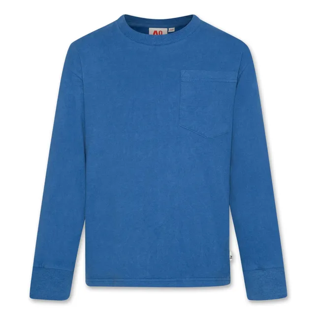 T-shirt Finley Paperplane Coton Bio | Bleu