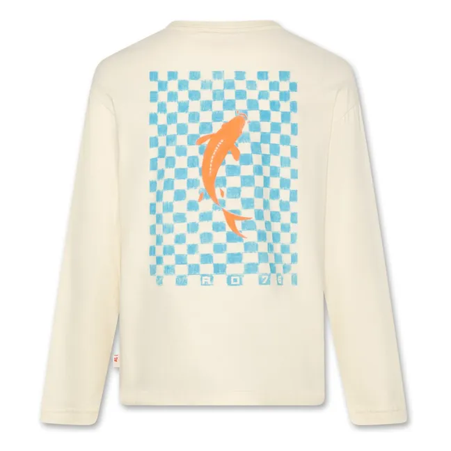 Ben Emmilou organic cotton T-shirt | Beige