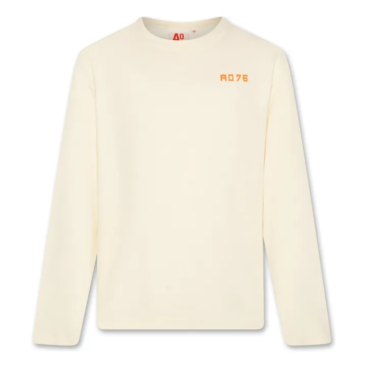 Camiseta de algodón orgánico Ben Emmilou | Beige- Imagen del producto n°0