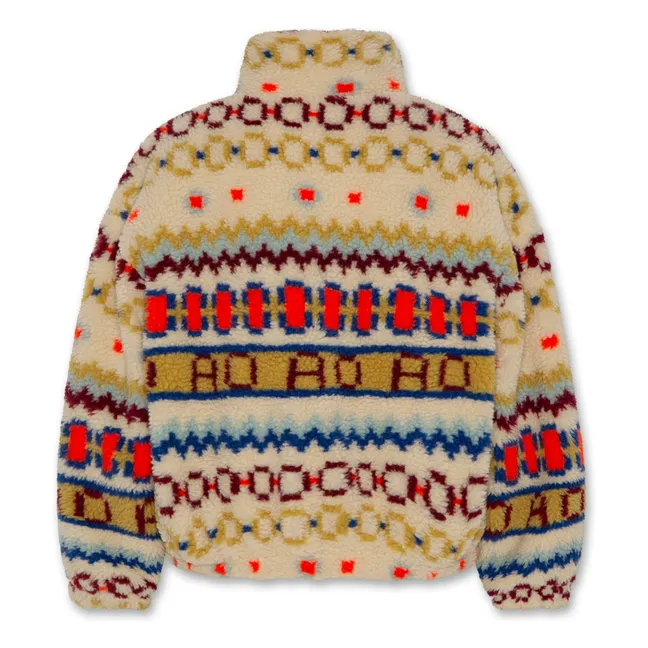 Veste Façon Sherpa Polly | Beige