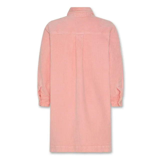 Robe Lol Ardo Velours Côtelé | Rose poudré