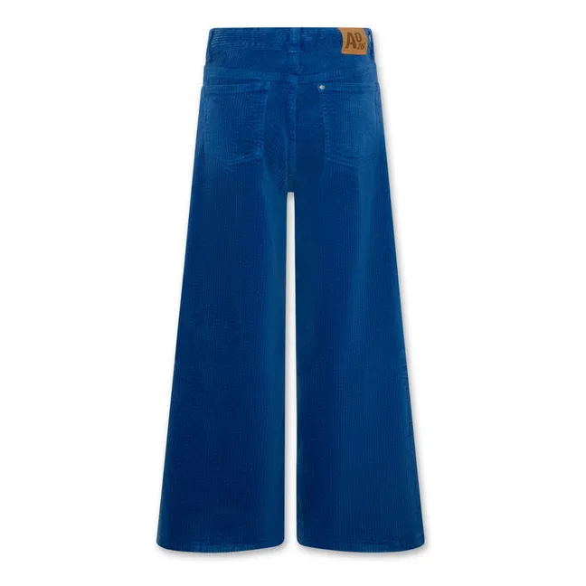 Pantalon Velours Côtelé Zina Ardo | Bleu