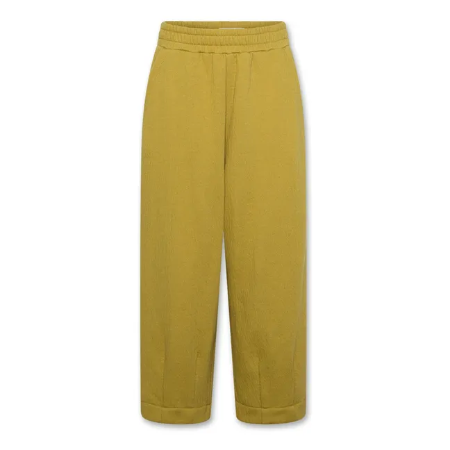 Pantalon Ari Belgian | Jaune vert