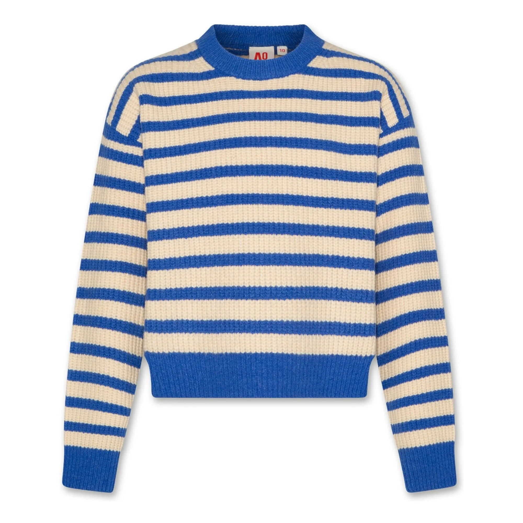 Ao76 Blue Carla Striped Sweater