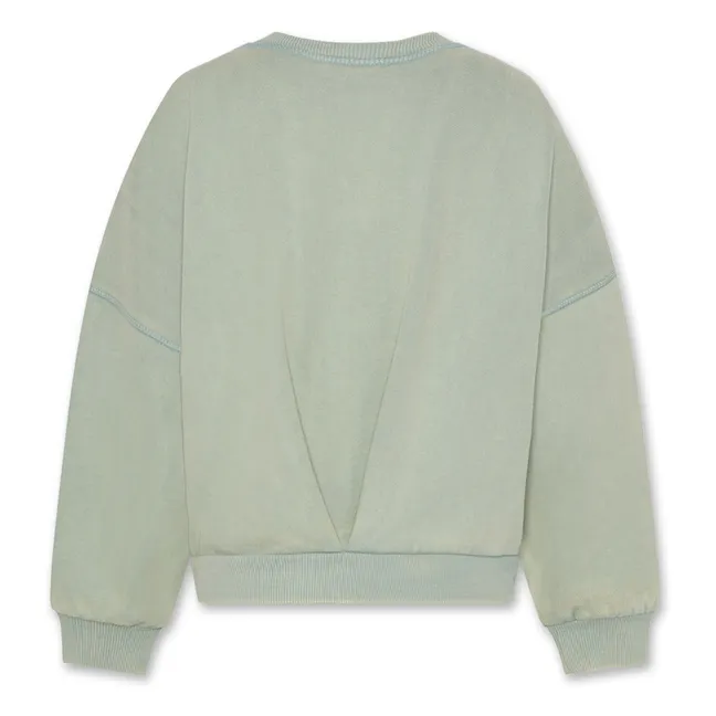 Sweat Iys Square Coton Bio | Bleu Clair