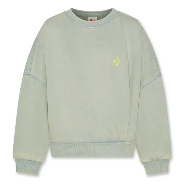Sweat Iys Square Coton Bio | Bleu Clair