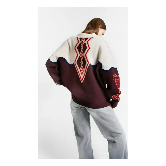 Cardigan Timberlake | Bordeaux