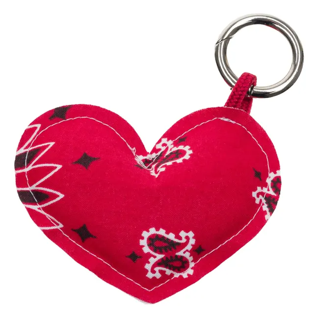 Colgantes de corazón | Rojo