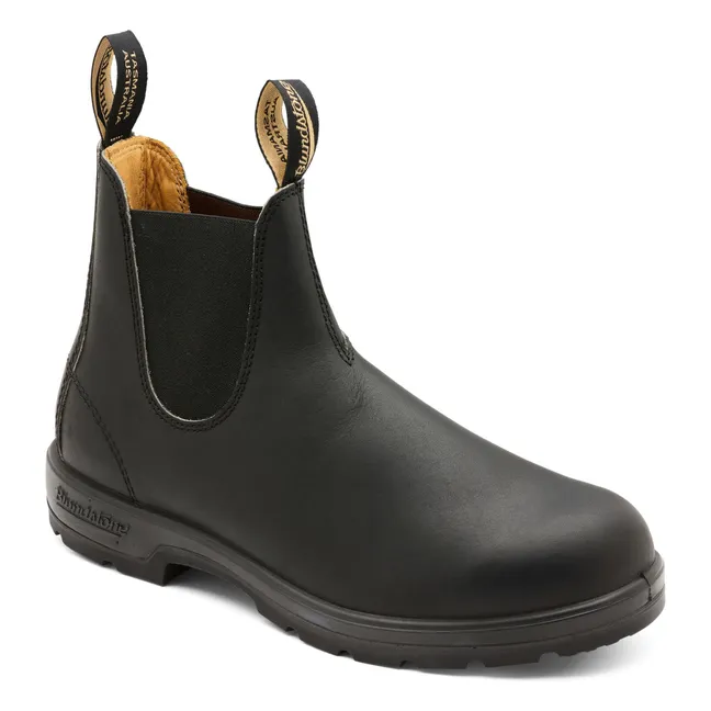 Chelsea Boots Classic Cuir Lisse - Collection Adulte | Noir