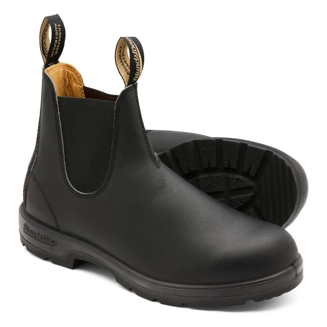Chelsea Boots Classic Cuir Lisse - Collection Adulte | Noir
