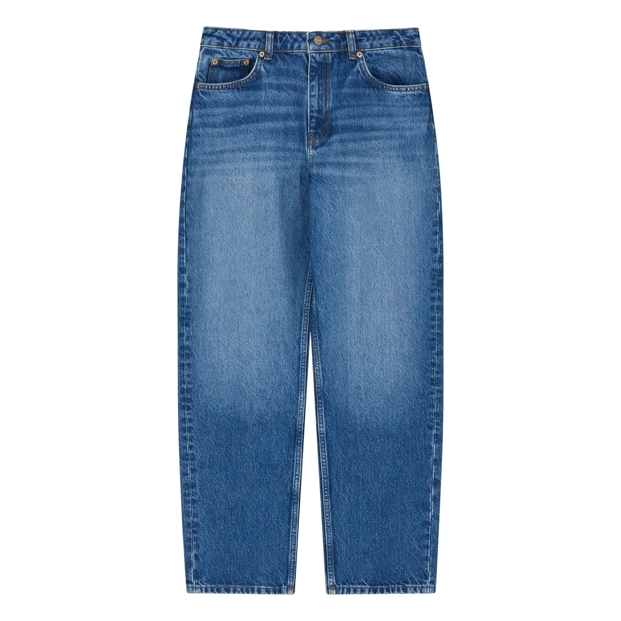 Skall Studio Washed Blue Allison Organic Cotton Jeans