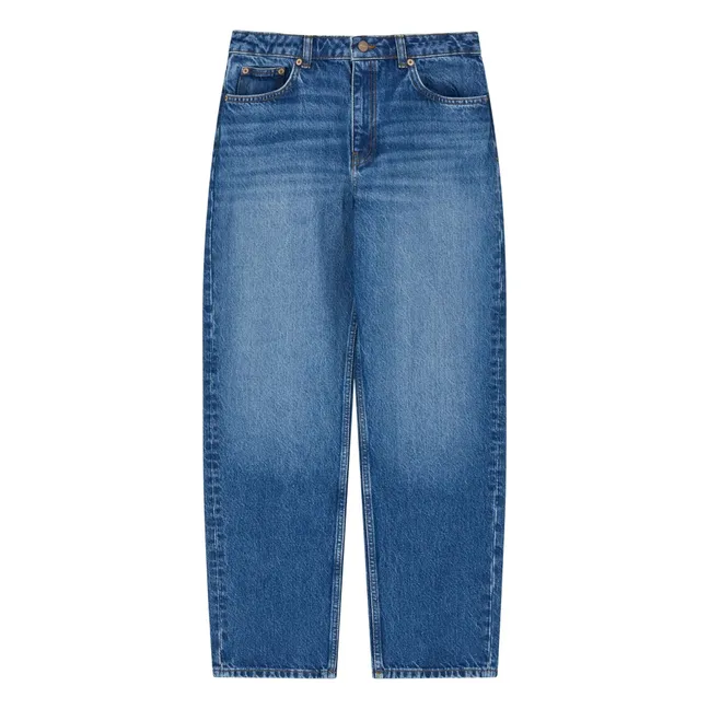Jeans in cotone biologico Allison | Washed Blue