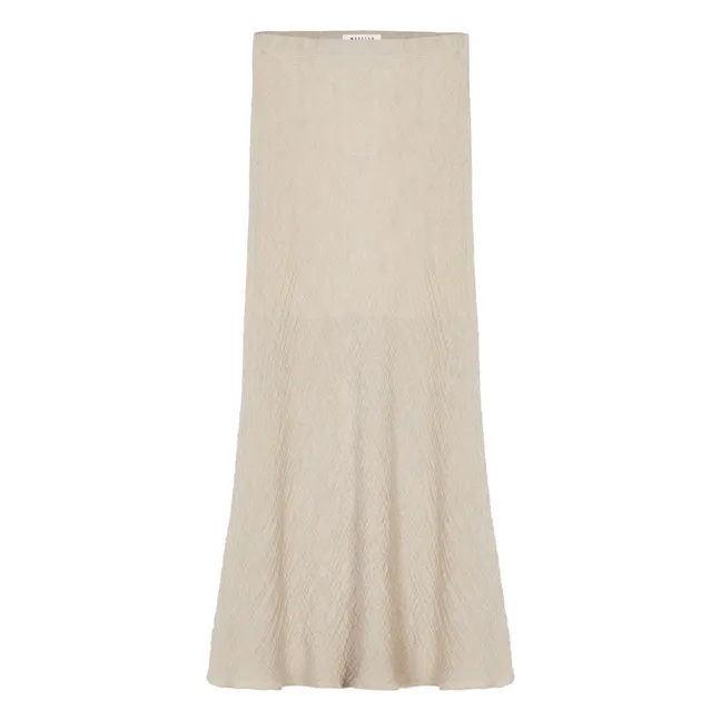 Albion skirt Linen | Ecru